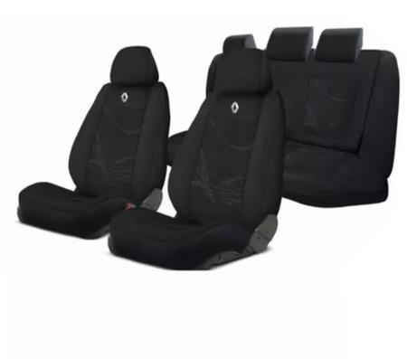 Imagem de Combo Conforto Megane 1997-2012 + Volante + Chaveiro Tecido