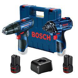 Imagem de Combo Furad Paraf Bat 12V BIV GDR+GSB120-LI+Maleta 06019G81E300 - Bosch