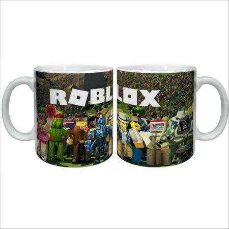 Caneca Jogo Roblox Personagens No Espaço