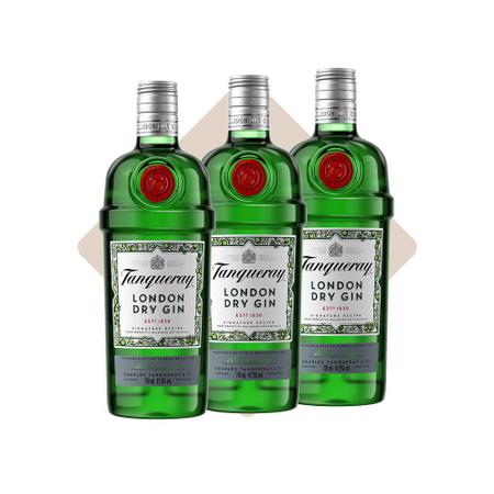 Imagem de Combo Gin Tanqueray London Dry - 3 Unidades