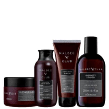 Combo Malbec Club Lo o P s Barba Shampoo Para Barba Pasta