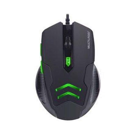 Imagem de Combo Mouse 3200Dpi E Mousepad Gamer Verde Mo273