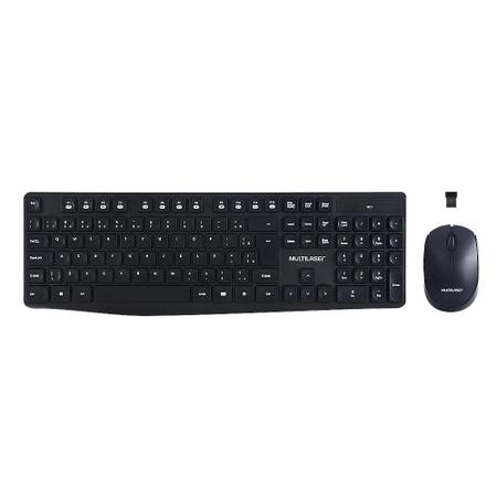 Combo Office - Monitor Gamer Shin Kai 24 Pol Curvo 165Hz e Teclado e Mouse  Sem Fio Côncavo 1600dpi Preto - MN1030K - Warrior - Kit Teclado e Mouse -  Magazine Luiza