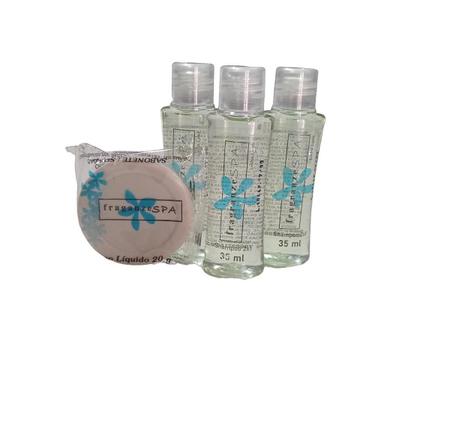 Imagem de Combo Sabonete Hotel 20g + Shampoo Fragranze Spa - 100 und