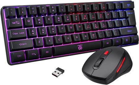 Teclado mouse 2025 ergonomico