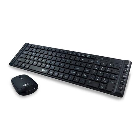 Imagem de Combo Teclado e Mouse Wireless Hardline HL-WKM