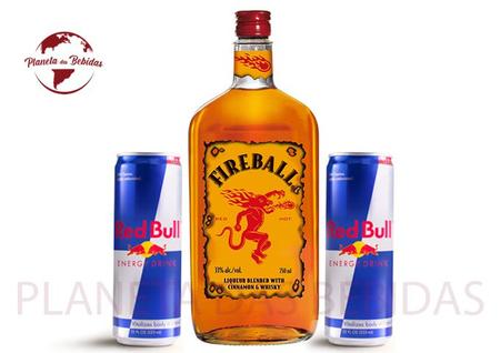 at lege Lager Svag Combo Whisky FireBall 750 ml + 2 Energético Red Bull 250 ml - Bebidas -  Magazine Luiza