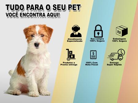 Imagem de Comedouro e Bebedouro Automático Cães Água 2 Lt Ração 1 Kg