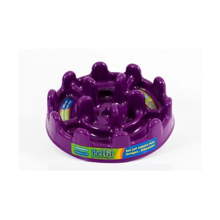 Imagem de Comedouro Lento Mini PetFit Pet Games Roxo Cães e Gatos