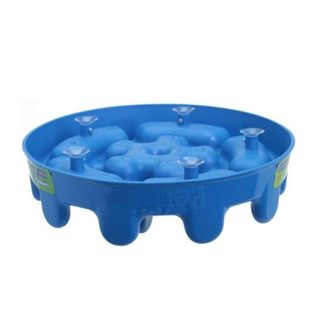 Comedouro Lento Educativo Interativo 600ml Cães e Gatos Pet Games