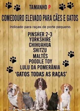 Imagem de Comedouro Para Cães Ou Gatos Com 2 Tigelas