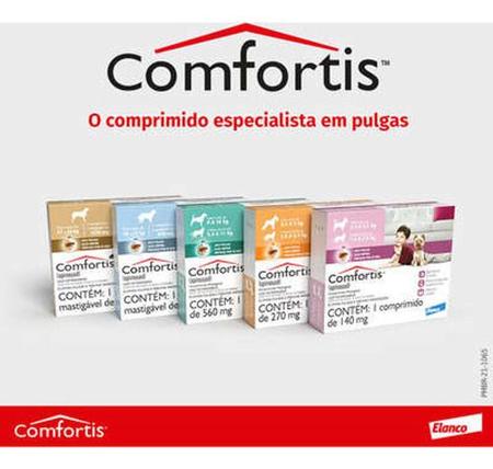 Imagem de Comfortis 3 pipetas Verde 560 MG- 9 A 18 KG - Antipulgas