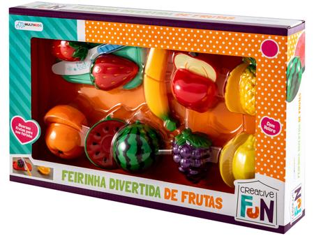 Kit Comidinha Infantil - Creative Fun - Super Feira Legumes - Multikids