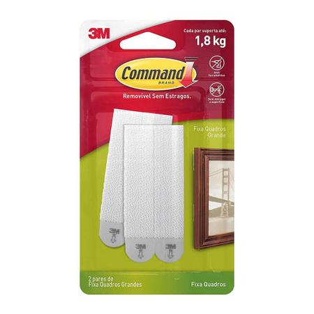 Imagem de Command Fixa Quadro 2 Pares 1,8kg Por Par 3M