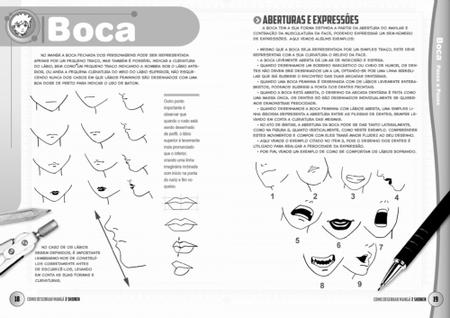 Como desenhar bocas (Estilo Mangá) 