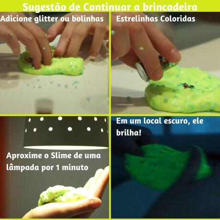 Receita slime, amoeba em Americana, SP