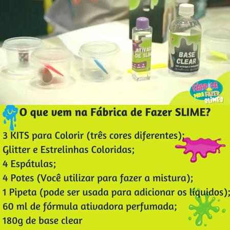 Como fazer Slime receita pronta com estrelinhas e brilha no