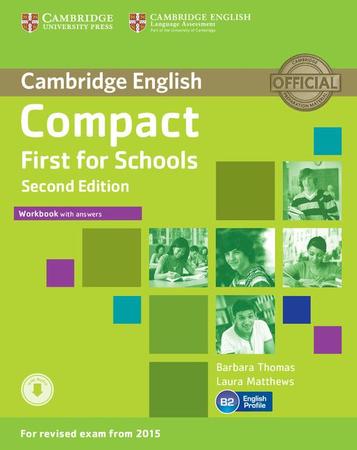 Imagem de Compact first for schools - wb w/ answe - CAMBRIDGE UNIVERSITY PRESS - ELT