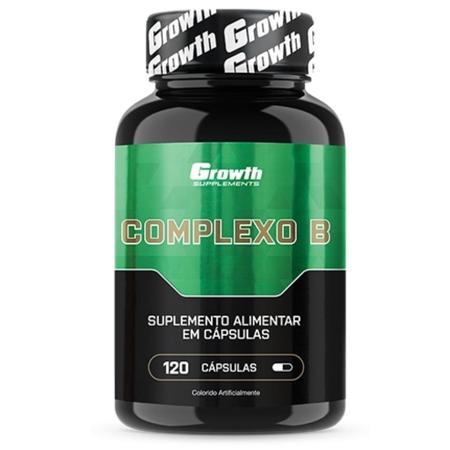 Imagem de Complexo B 120 Caps + Triptofano 120 Caps Growth Supplements