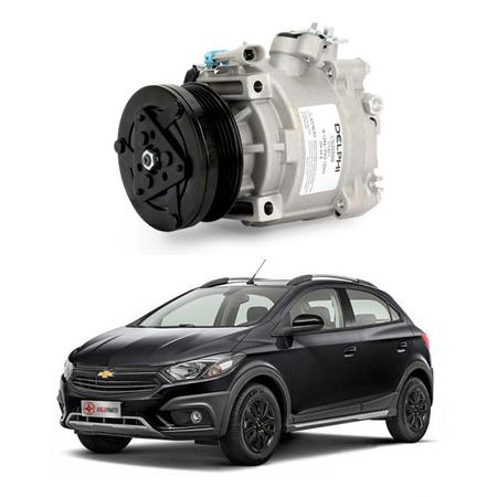 Imagem de Compressor Ar Condicionado Chevrolet Spin 2013 A 2019 Delphi