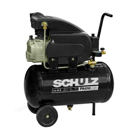 Imagem de Compressor de Ar 8,2 Pés 25 Litros 2HP CSA8.2/25 SCHULZ