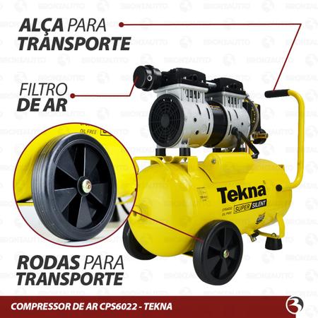 Compressor de Ar 20 Litros 220V - TEKNA-1011