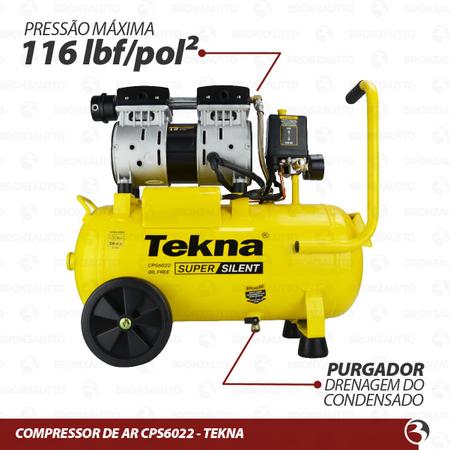 Compressor de Ar 20 Litros 220V - TEKNA-1011
