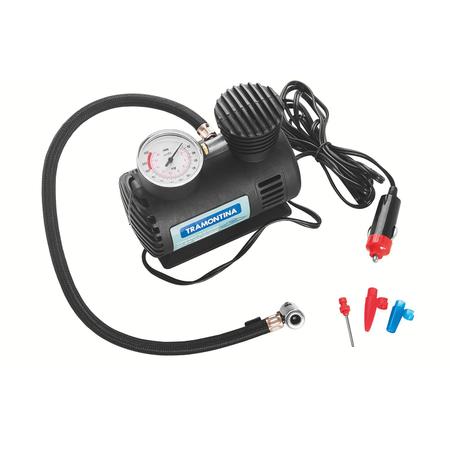 Imagem de Compressor de Ar Portátil para Carros 300psi 50W 12V - Tramontina