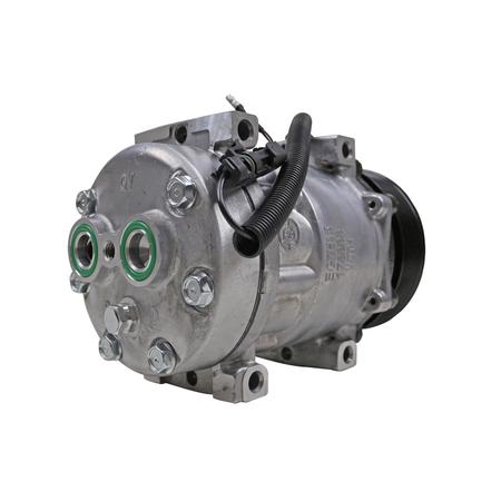 Imagem de Compressor Sanden Huayu 7h15 4420 Polia 8pk 122mm