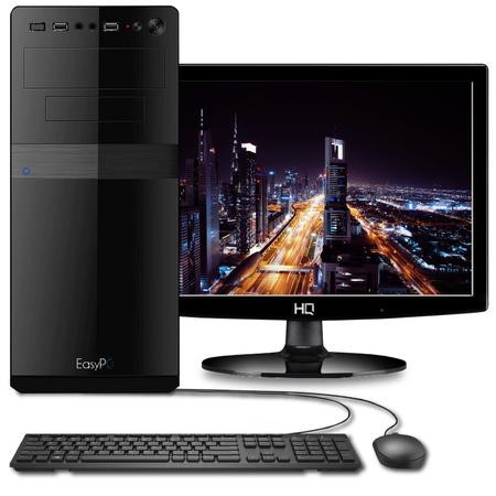 Imagem de Computador com Monitor LED Intel Core i5 SSD 60GB HD 1TB 16GB HDMI Full HD Áudio HD EasyPC Smart