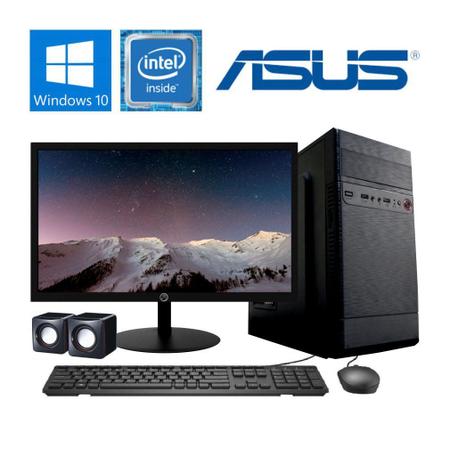 Imagem de Computador Completo PC CPU Flex ASUS Intel Core I5 16GB HD 2Tb Com Kit Monitor 15" Windows 10