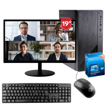 Imagem de Computador Corporate I5 8gb Hd 1tb Kit Monitor 19