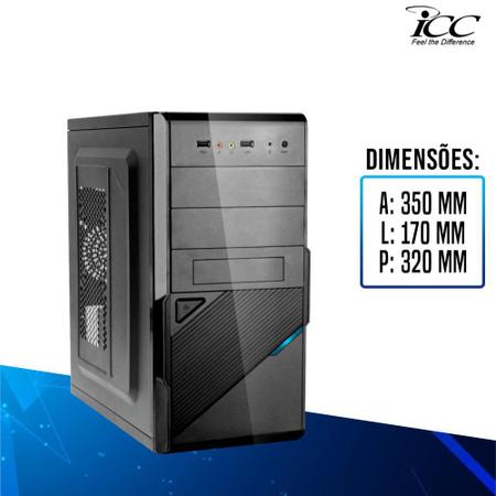 Imagem de Computador Desktop ICC IV1842S Intel Dual Core 2.41ghz 4GB HD 1TB