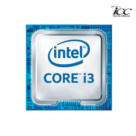 Imagem de Computador Desktop ICC IV2346SWM19 Intel Core I3 3.20 ghz 4gb HD 120GB SSD Monitor LED 19,5 Win 10