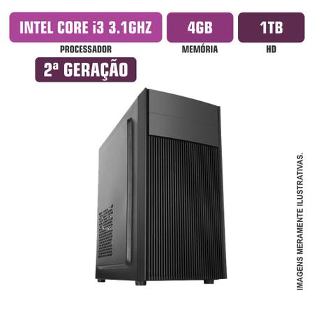 Imagem de Computador Flex Computer Intel Core I3-2100 4GB HD 1Tb