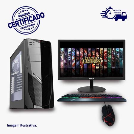 Pc Gamer Completo Intel I5 8GB HD 1TB Placa De Vídeo Monitor - F-New - CPU  - Magazine Luiza