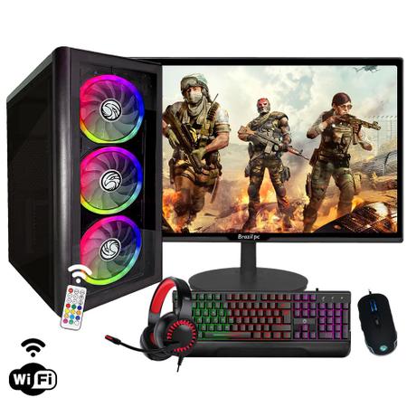 Computador Gamer Completo I5 3.2 GHZ HD 500 GB 8GB RAM Monitor 19