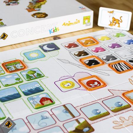 Concept: Kids Animals, Board Games