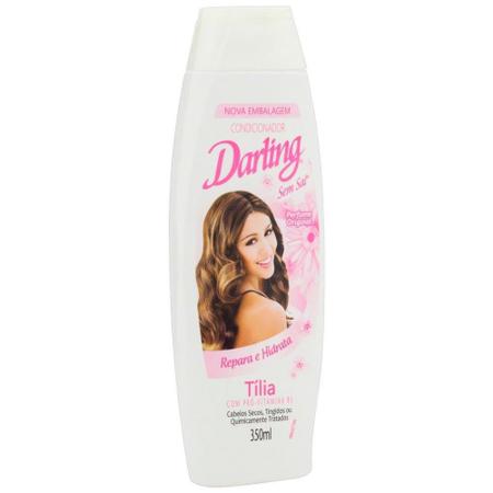 Condicionador Darling Tília 350ml Embalagem com 6 Unidades Imagem de Condicionador Darling Tília 350ml Embalagem com 6 Unidades