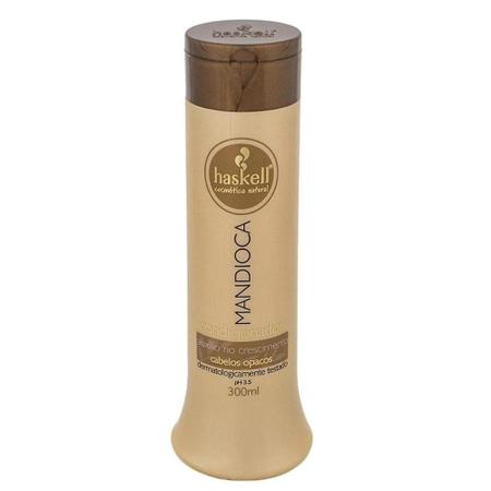 Condicionador Mandioca Cresce E Hidrata Haskell 300Ml Imagem de Condicionador Mandioca Cresce E Hidrata Haskell 300Ml