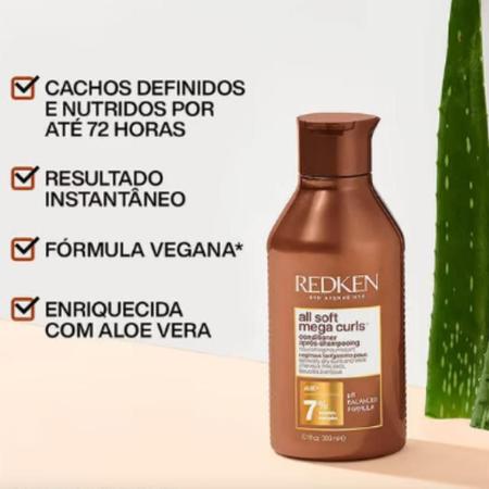 Imagem de Condicionador redken all soft mega curls 300 ml