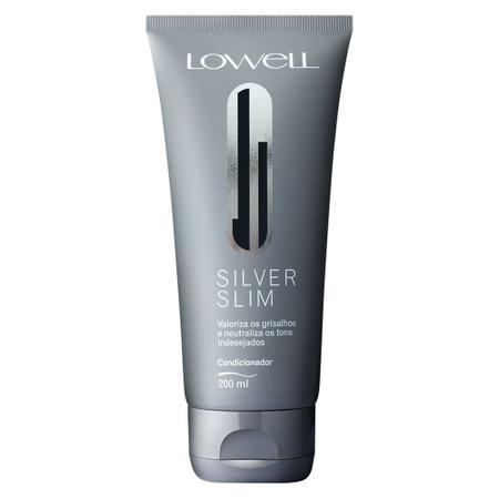 Condicionador Silver Slim Lowell 200ml Imagem de Condicionador Silver Slim Lowell 200ml