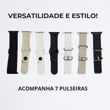 Imagem de Conecte-se com a Tecnologia Vestível de Ponta: Series 9 Ultra + 7 Pulseiras