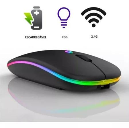 Imagem de Conectividade Versátil: Mouse Sem Fio USB para PC, Notebook, Computador, TV e Smart