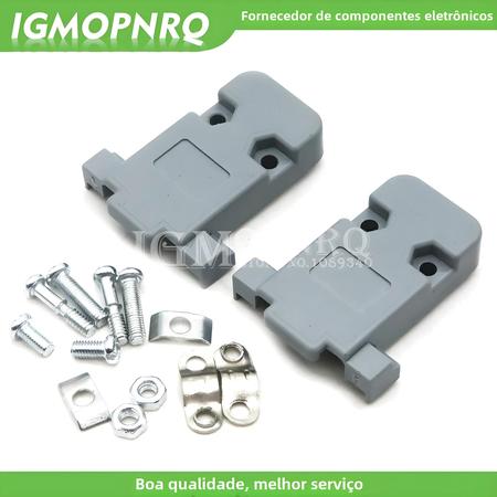 Imagem de Conector Adaptador Db9 5 Peças Rs232 Serial Com Plugue Macho Fêmea Porta Soquete D Sub Caixa De