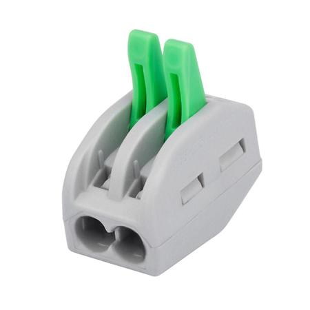 Imagem de Conector Conex 1000 Clip 2 Vias 4mm 6 Peças Intelbras