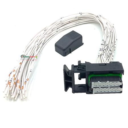 Imagem de Conector Módulo Injeção Fiat Palio Uno Idea Siena C/ Fios