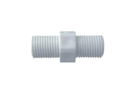 Conector Niple União Macho Macho Nylon Rosca 1/4 - Br Fish Aquarismo Imagem de Conector Niple União Macho Macho Nylon Rosca 1/4