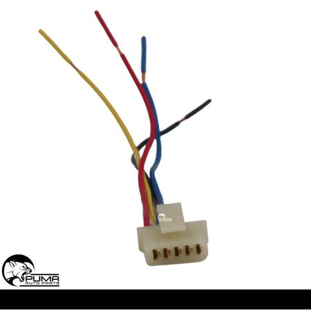 Imagem de Conector Plug Motor Limpador Parabrisa Volkswagen 5 Vias