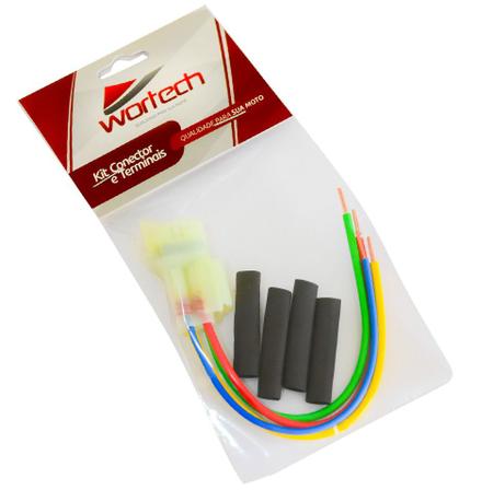 Conector Regulador Retificador Crf 450 X (05-17) Wortech Imagem de Conector Regulador Retificador Crf 450 X (05-17) Wortech
